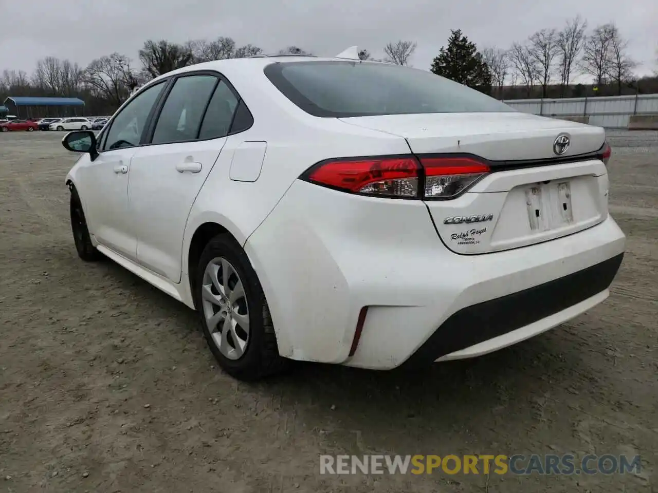 3 Photograph of a damaged car 5YFEPMAE7MP155336 TOYOTA COROLLA 2021