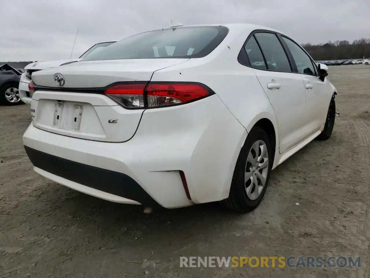 4 Photograph of a damaged car 5YFEPMAE7MP155336 TOYOTA COROLLA 2021