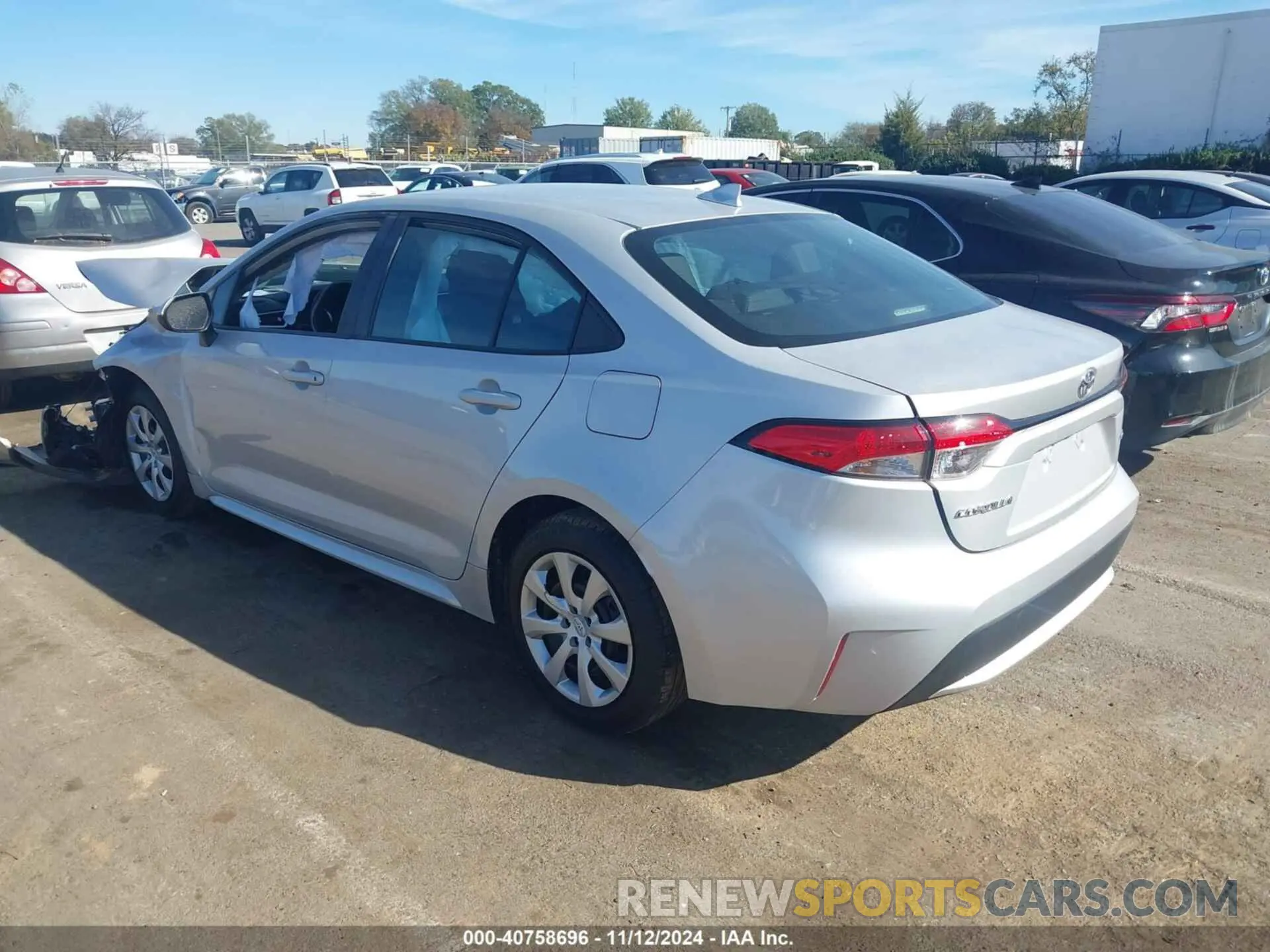 3 Photograph of a damaged car 5YFEPMAE7MP155739 TOYOTA COROLLA 2021