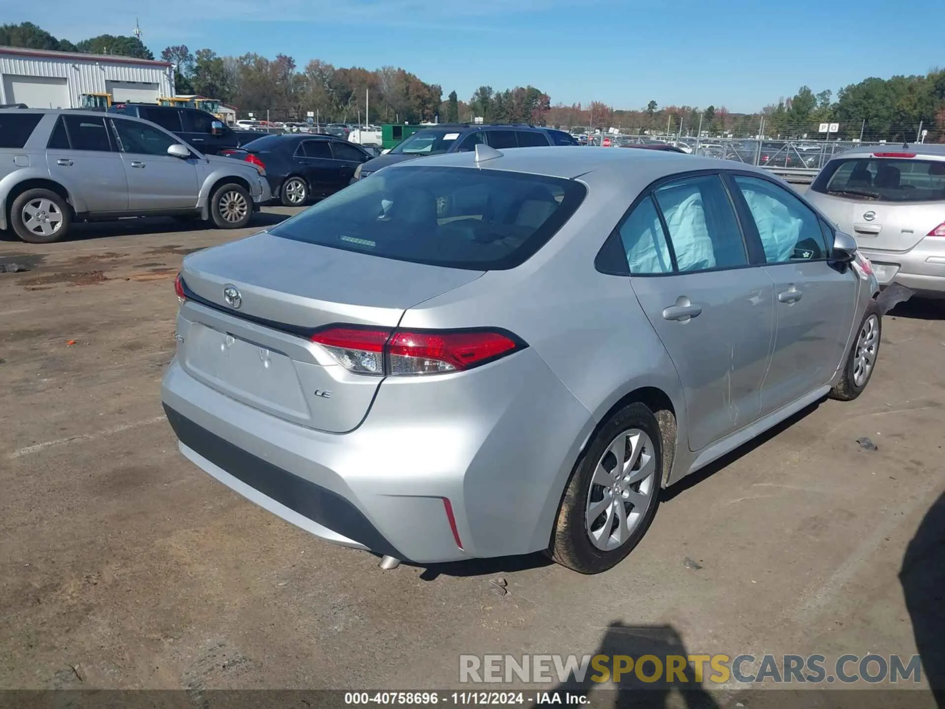 4 Photograph of a damaged car 5YFEPMAE7MP155739 TOYOTA COROLLA 2021