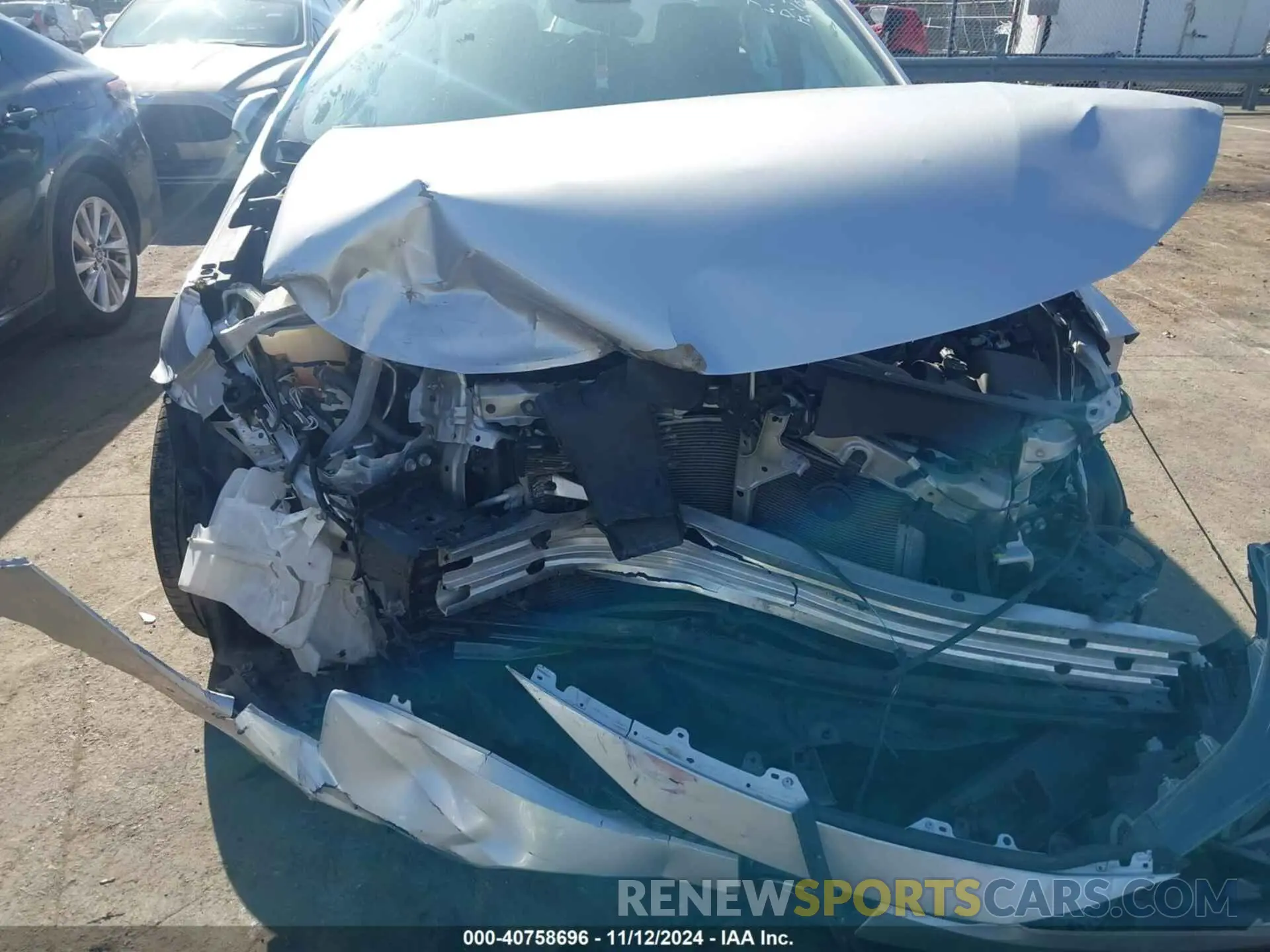 6 Photograph of a damaged car 5YFEPMAE7MP155739 TOYOTA COROLLA 2021