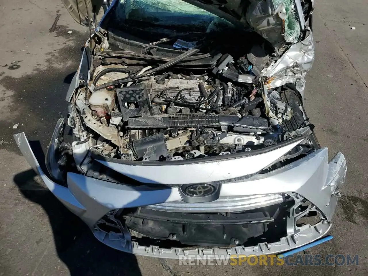 11 Photograph of a damaged car 5YFEPMAE7MP156325 TOYOTA COROLLA 2021