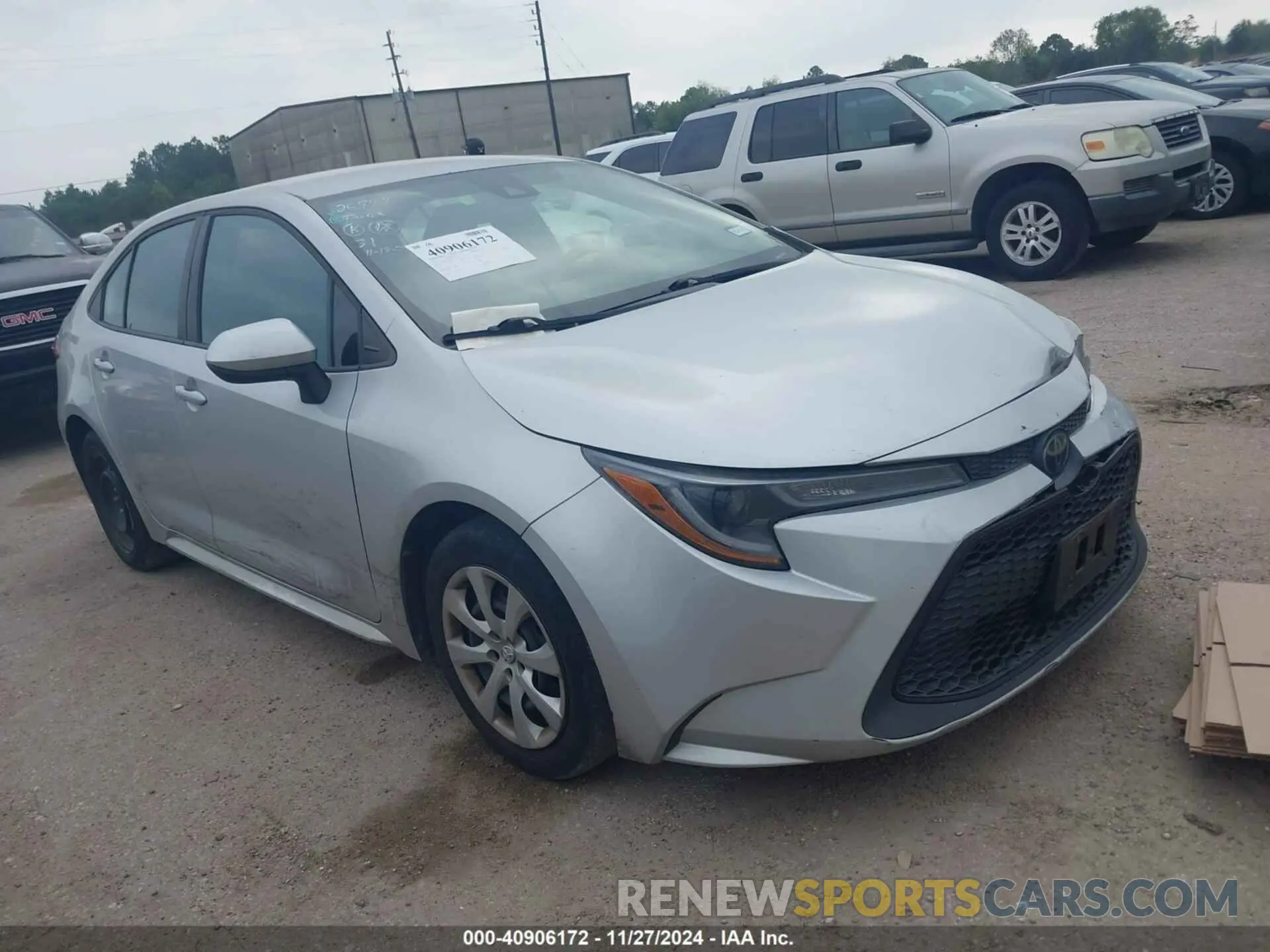 1 Photograph of a damaged car 5YFEPMAE7MP157216 TOYOTA COROLLA 2021
