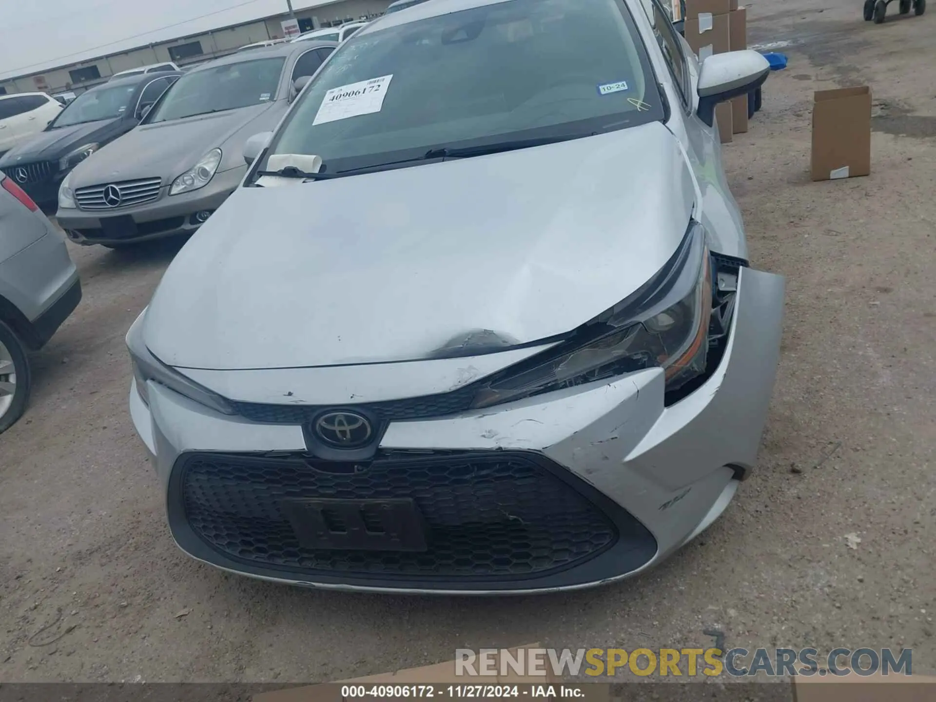 12 Photograph of a damaged car 5YFEPMAE7MP157216 TOYOTA COROLLA 2021