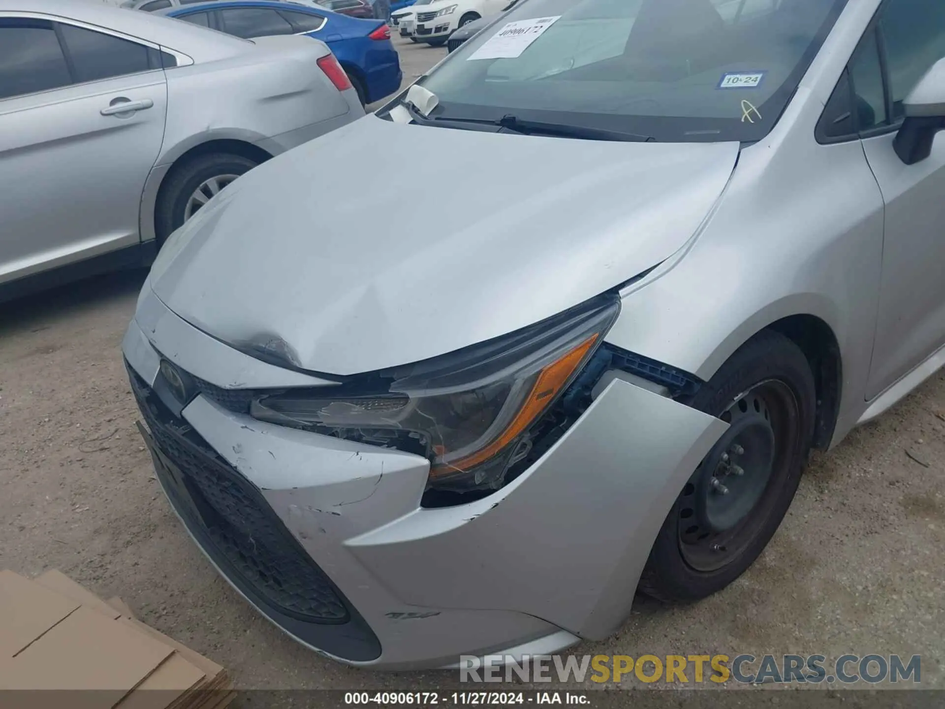 6 Photograph of a damaged car 5YFEPMAE7MP157216 TOYOTA COROLLA 2021