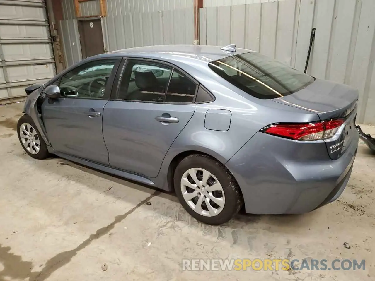 2 Photograph of a damaged car 5YFEPMAE7MP158589 TOYOTA COROLLA 2021