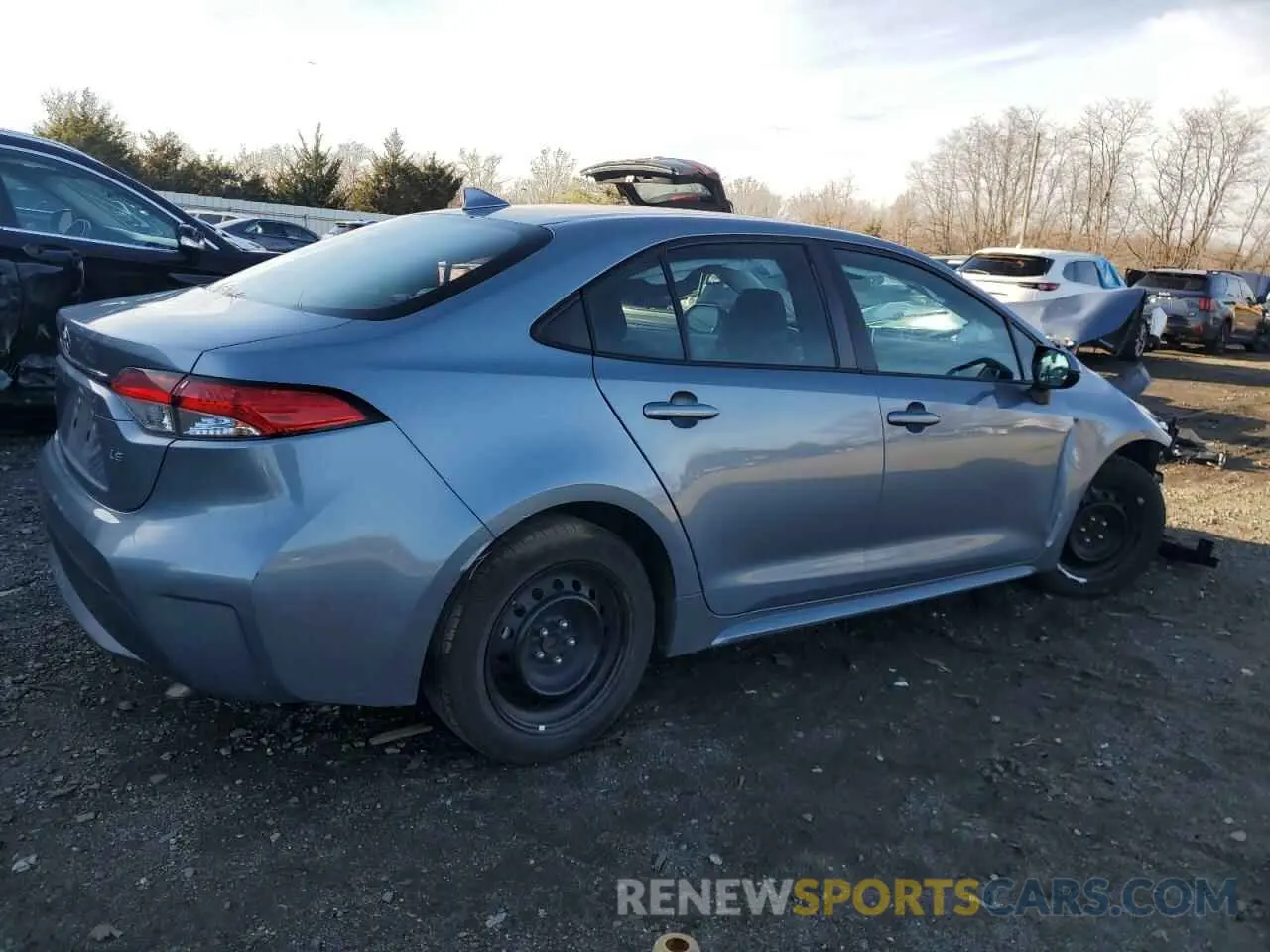 3 Photograph of a damaged car 5YFEPMAE7MP161718 TOYOTA COROLLA 2021