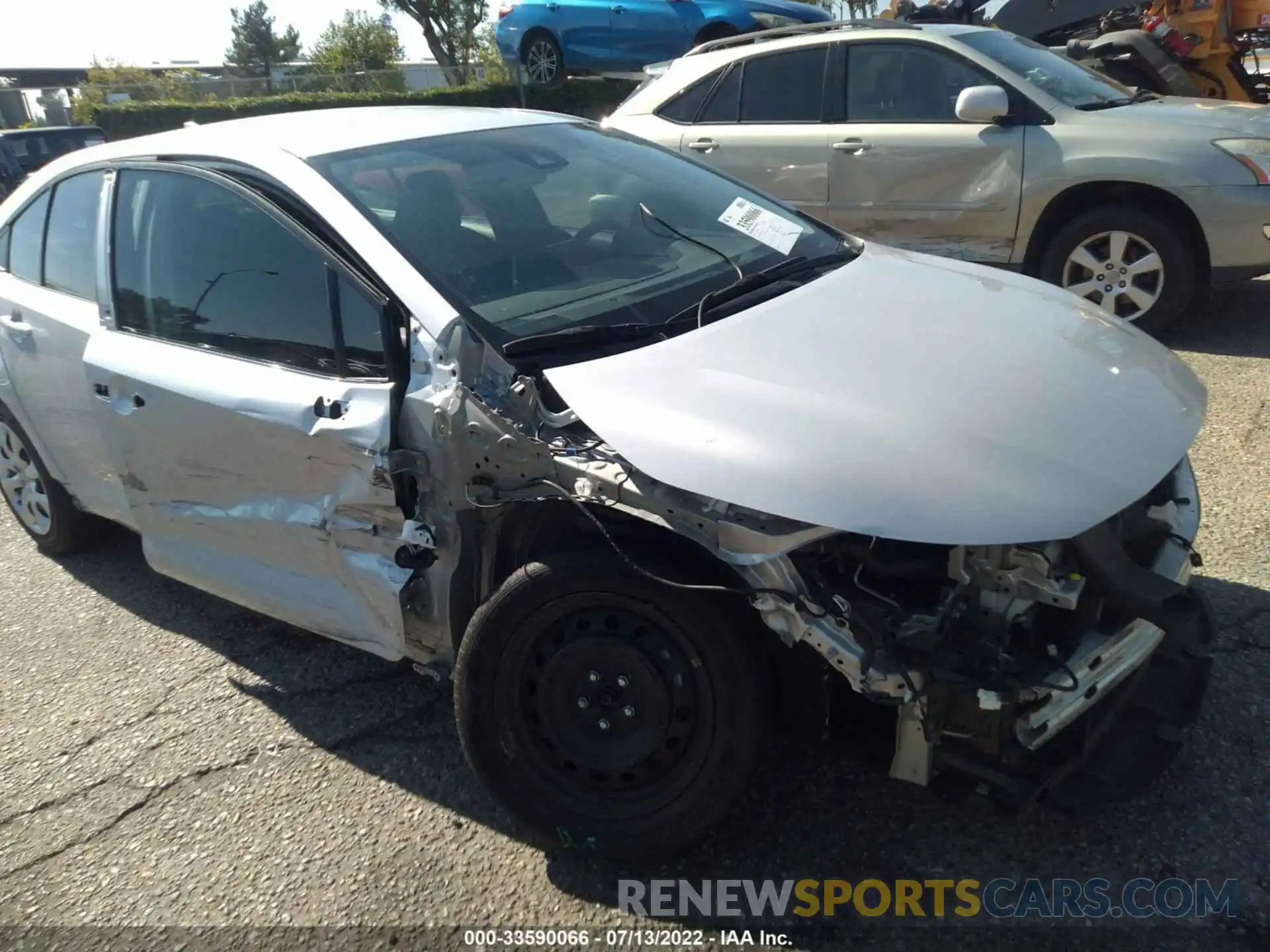 6 Photograph of a damaged car 5YFEPMAE7MP162268 TOYOTA COROLLA 2021