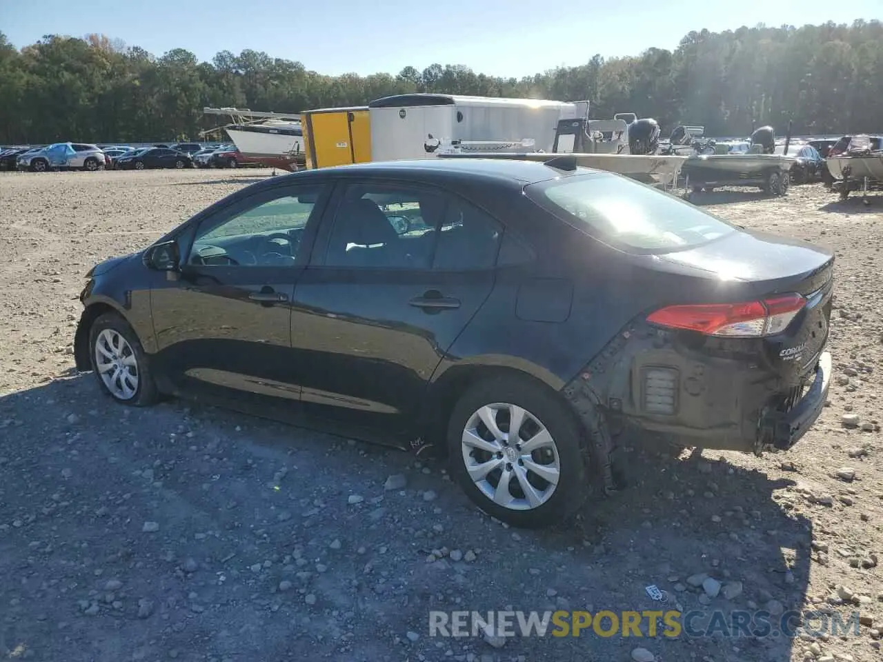 2 Photograph of a damaged car 5YFEPMAE7MP165266 TOYOTA COROLLA 2021