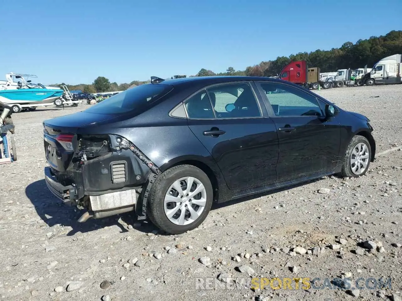 3 Photograph of a damaged car 5YFEPMAE7MP165266 TOYOTA COROLLA 2021
