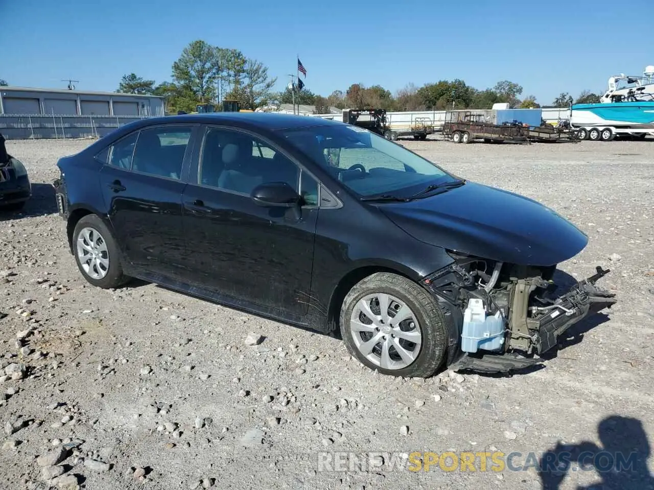 4 Photograph of a damaged car 5YFEPMAE7MP165266 TOYOTA COROLLA 2021