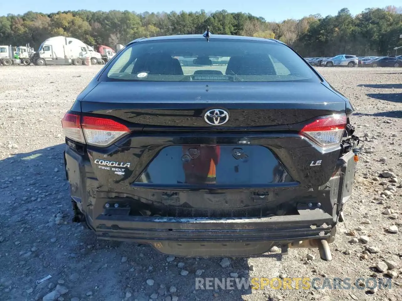 6 Photograph of a damaged car 5YFEPMAE7MP165266 TOYOTA COROLLA 2021