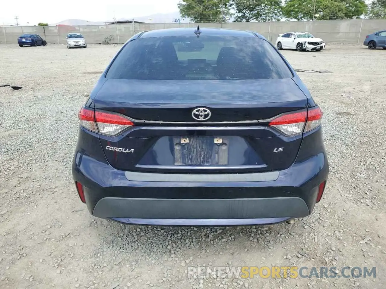 6 Photograph of a damaged car 5YFEPMAE7MP170869 TOYOTA COROLLA 2021