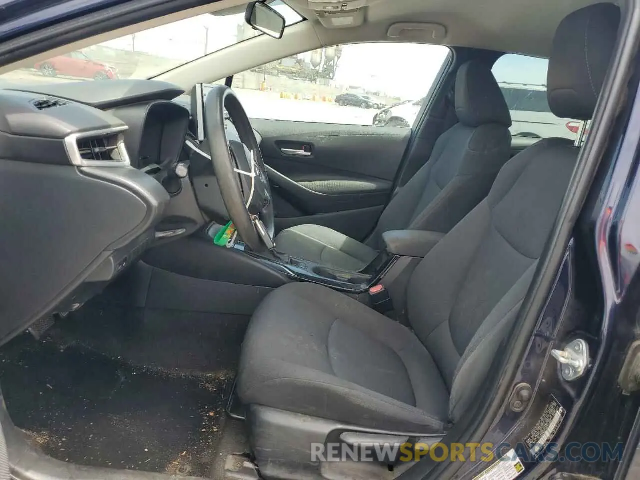 7 Photograph of a damaged car 5YFEPMAE7MP170869 TOYOTA COROLLA 2021