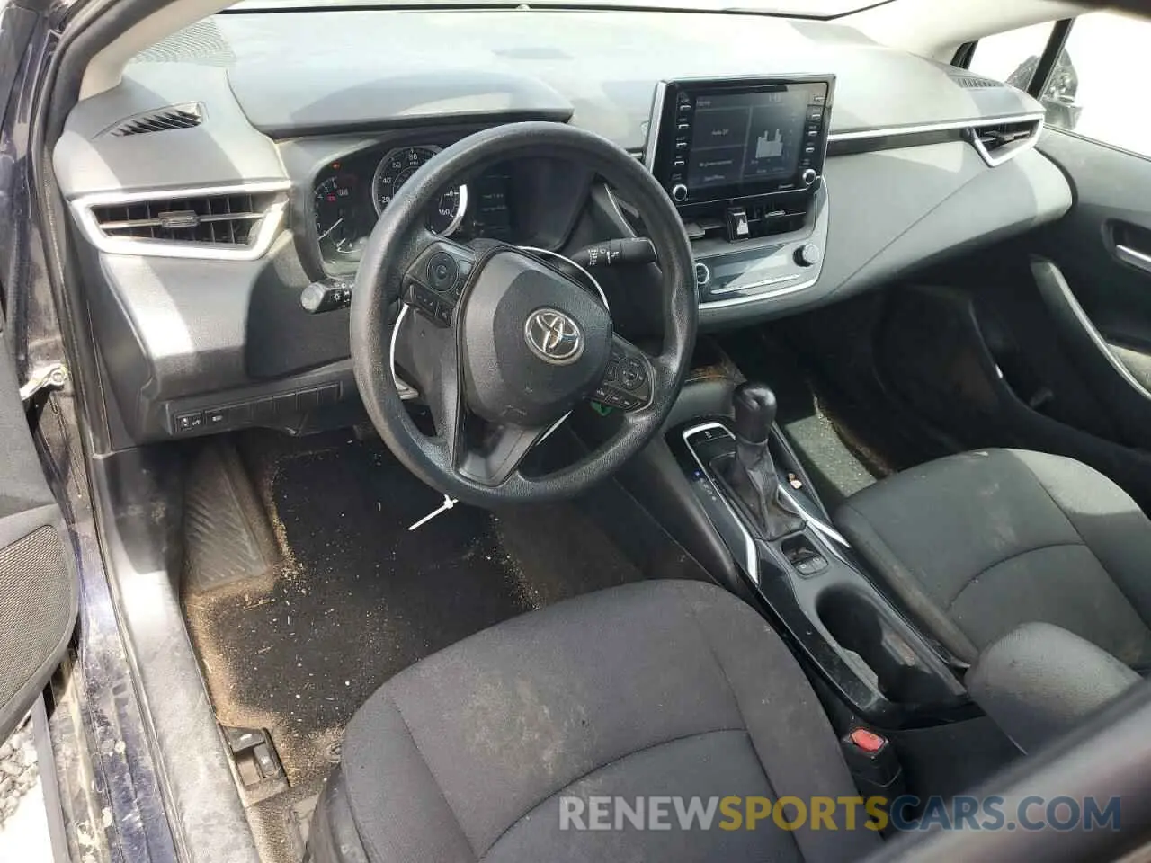 8 Photograph of a damaged car 5YFEPMAE7MP170869 TOYOTA COROLLA 2021