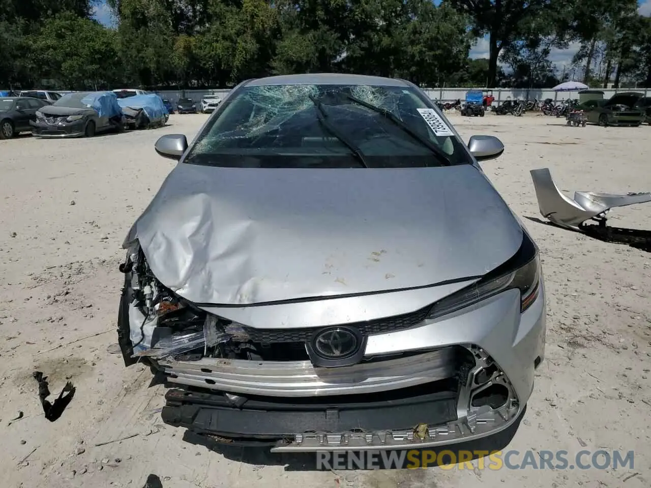 5 Photograph of a damaged car 5YFEPMAE7MP171603 TOYOTA COROLLA 2021