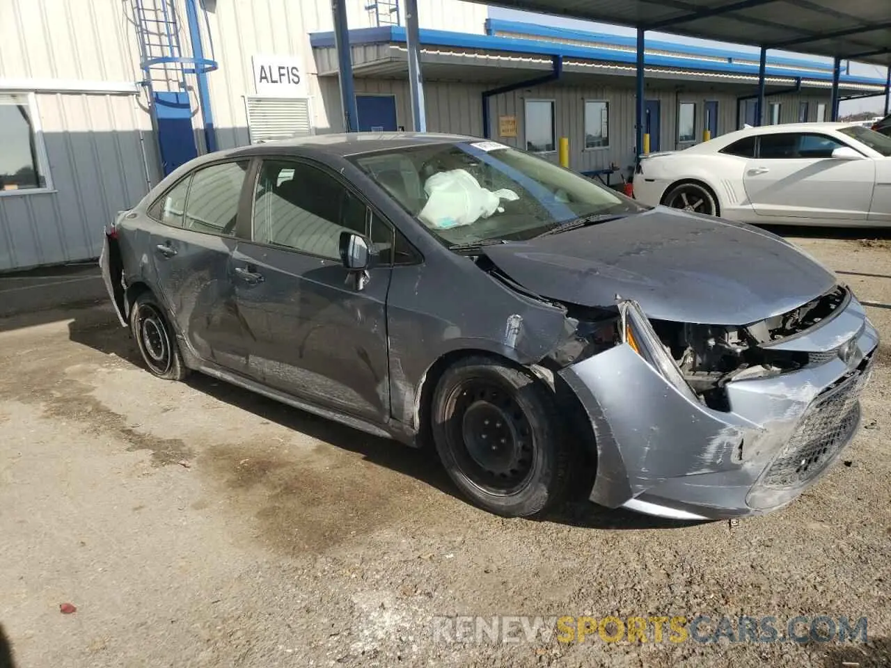 4 Photograph of a damaged car 5YFEPMAE7MP180284 TOYOTA COROLLA 2021