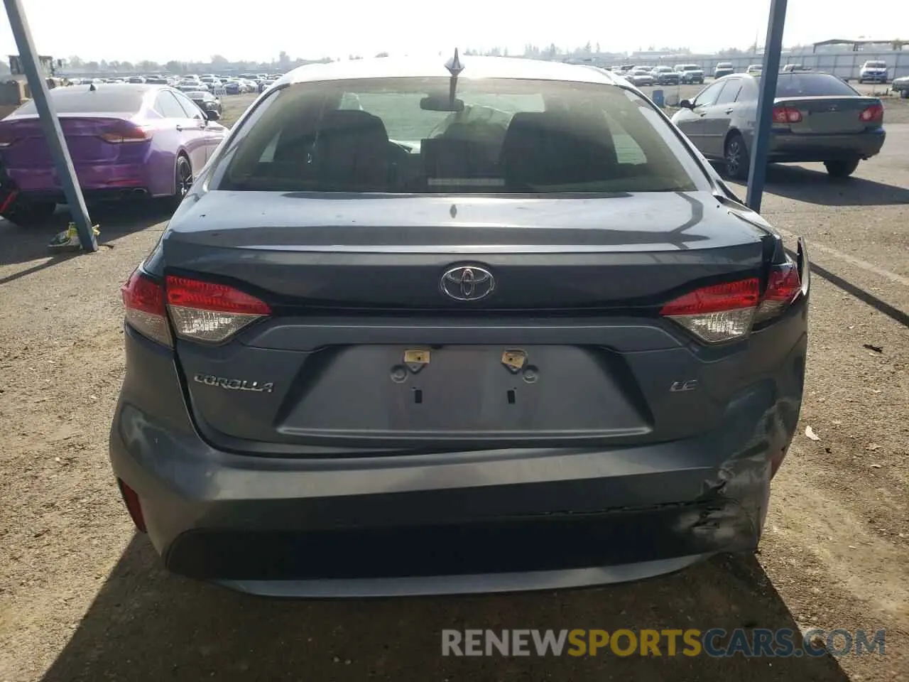6 Photograph of a damaged car 5YFEPMAE7MP180284 TOYOTA COROLLA 2021