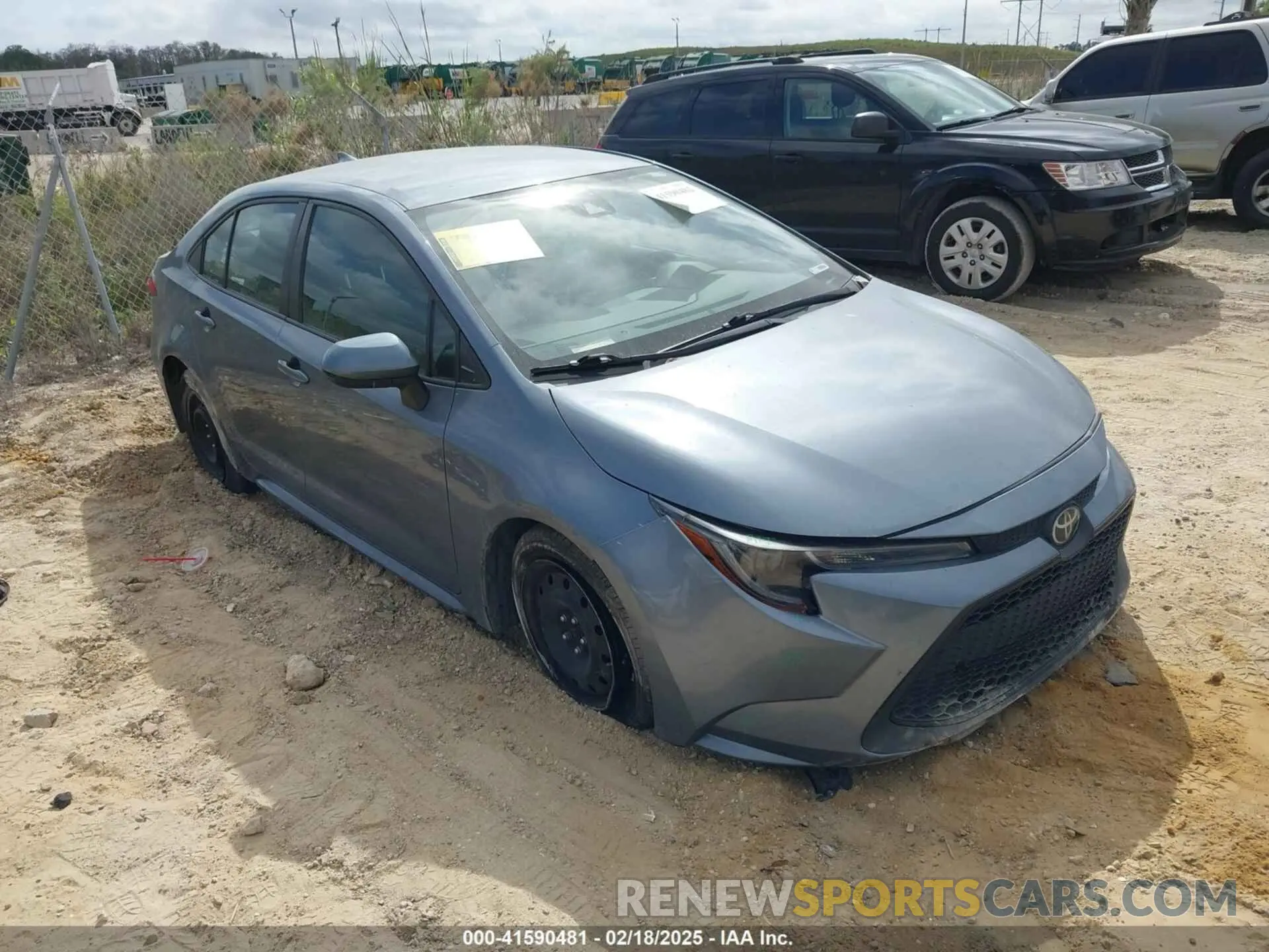 6 Photograph of a damaged car 5YFEPMAE7MP180639 TOYOTA COROLLA 2021