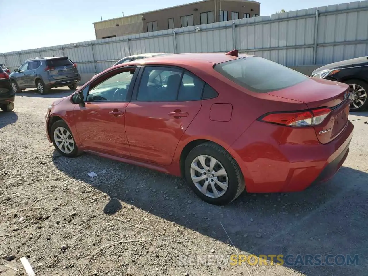 2 Photograph of a damaged car 5YFEPMAE7MP180947 TOYOTA COROLLA 2021