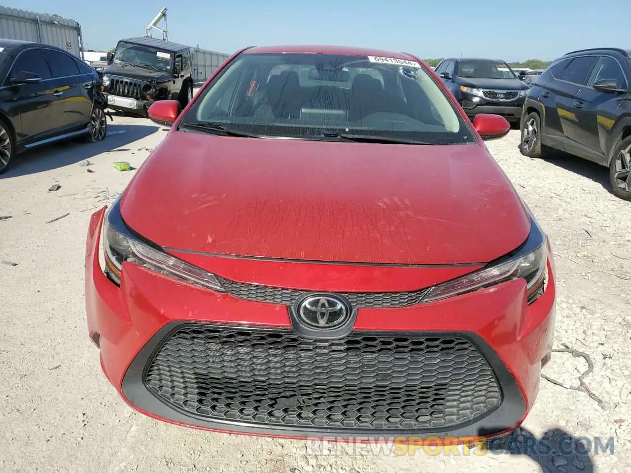 5 Photograph of a damaged car 5YFEPMAE7MP180947 TOYOTA COROLLA 2021