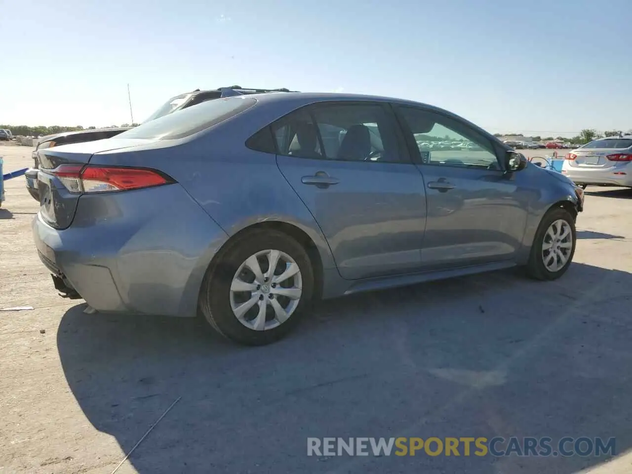 3 Photograph of a damaged car 5YFEPMAE7MP184402 TOYOTA COROLLA 2021