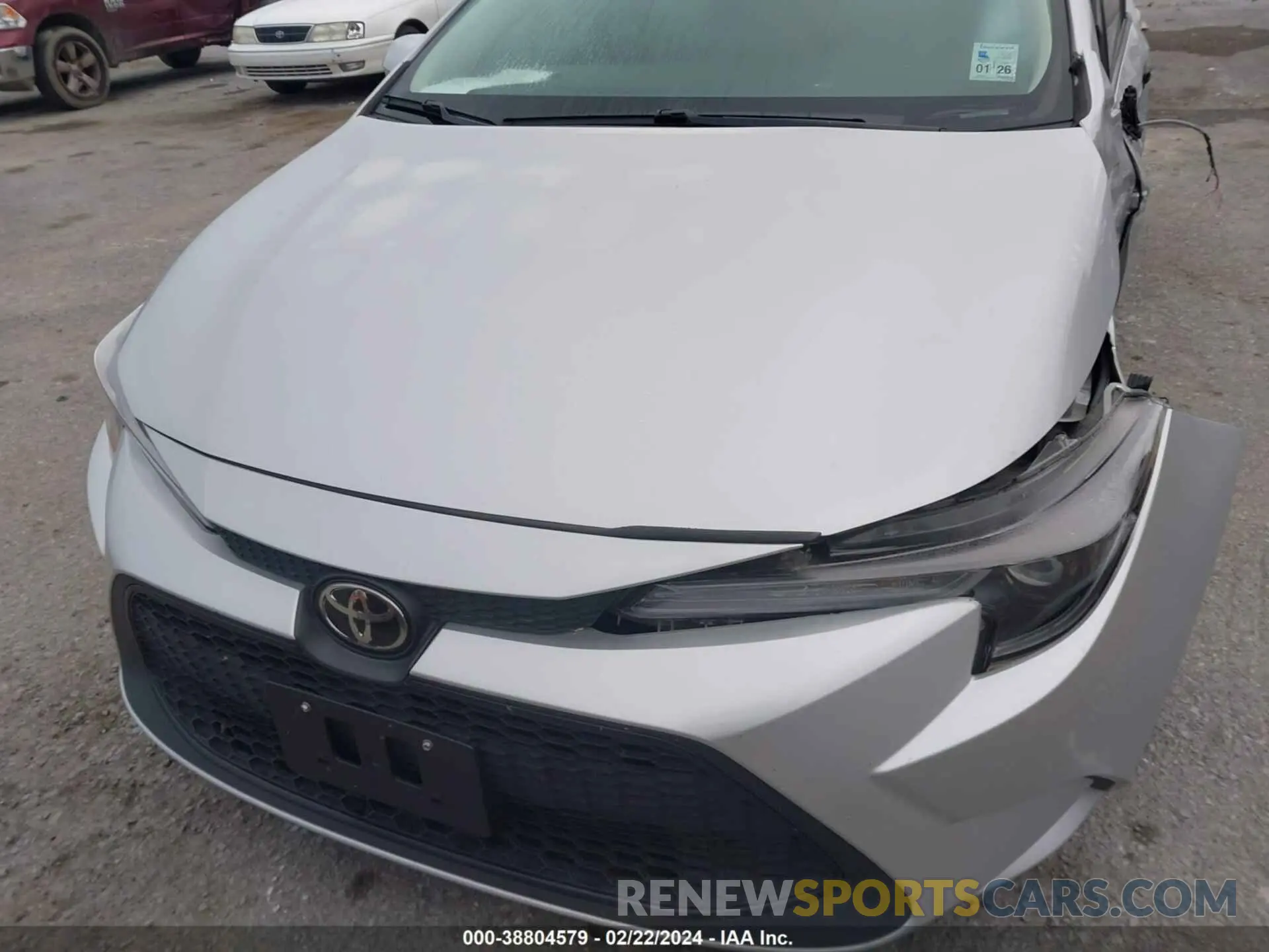 10 Photograph of a damaged car 5YFEPMAE7MP186120 TOYOTA COROLLA 2021