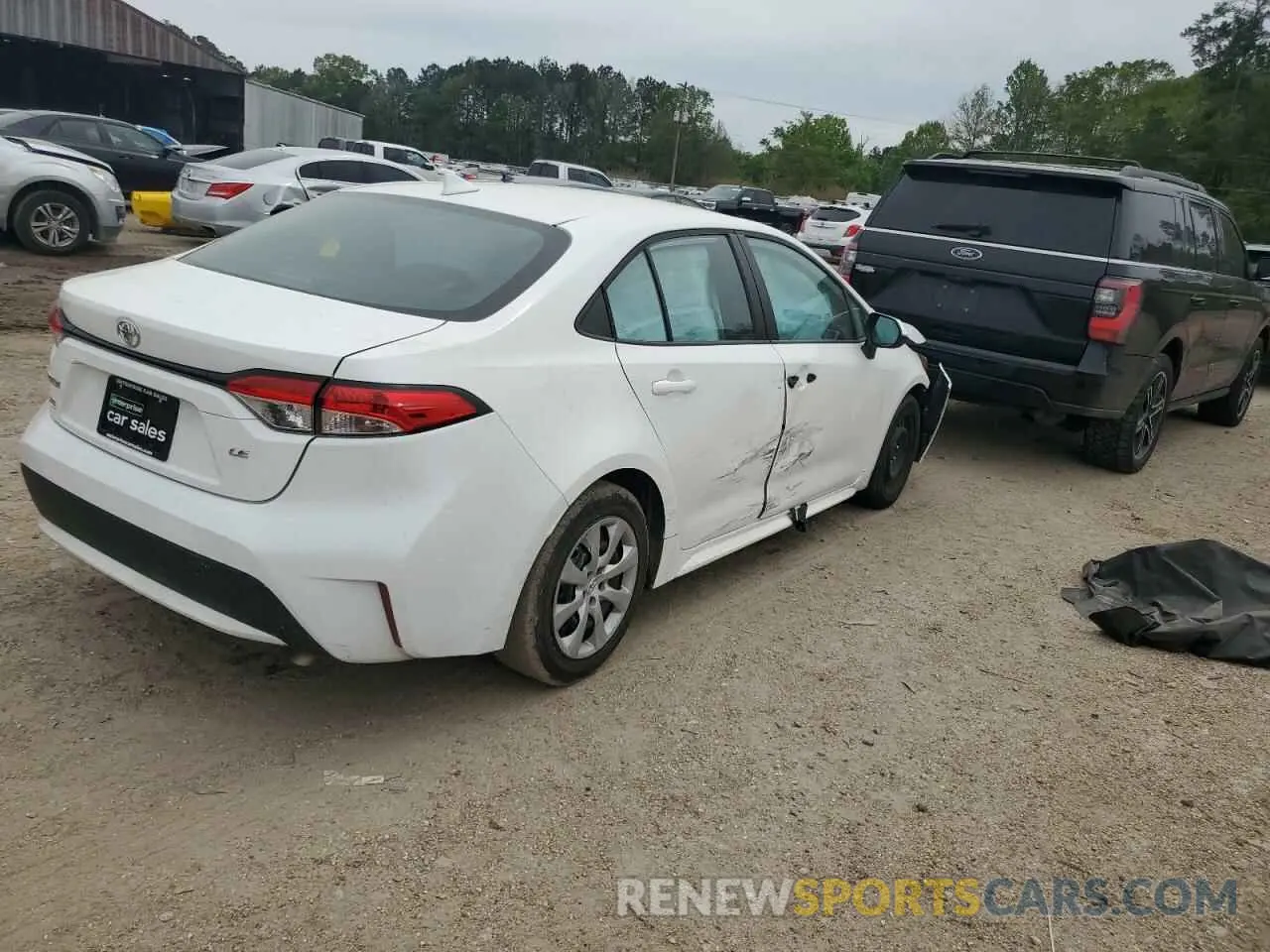 3 Photograph of a damaged car 5YFEPMAE7MP186795 TOYOTA COROLLA 2021