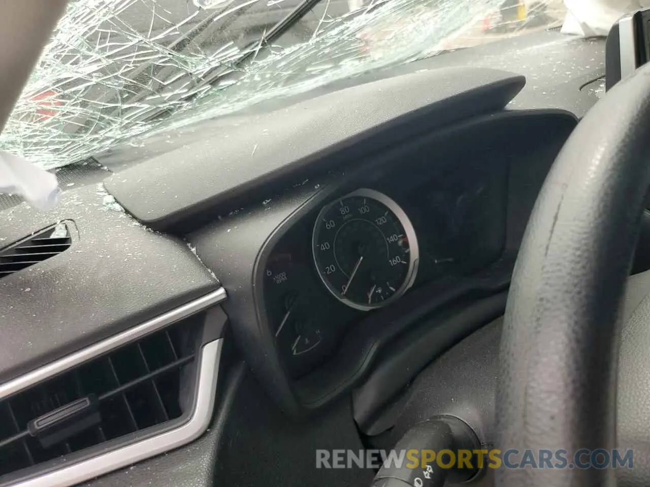 9 Photograph of a damaged car 5YFEPMAE7MP186795 TOYOTA COROLLA 2021