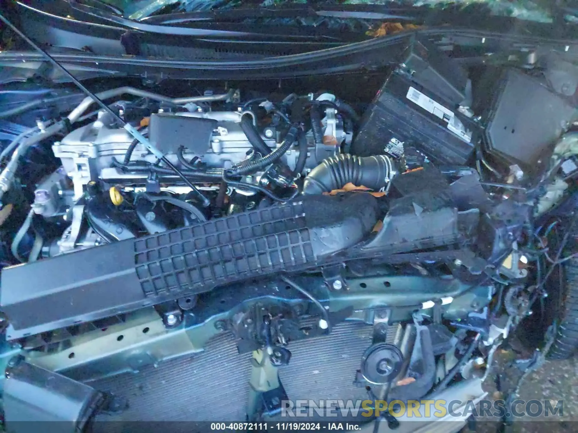 10 Photograph of a damaged car 5YFEPMAE7MP188045 TOYOTA COROLLA 2021