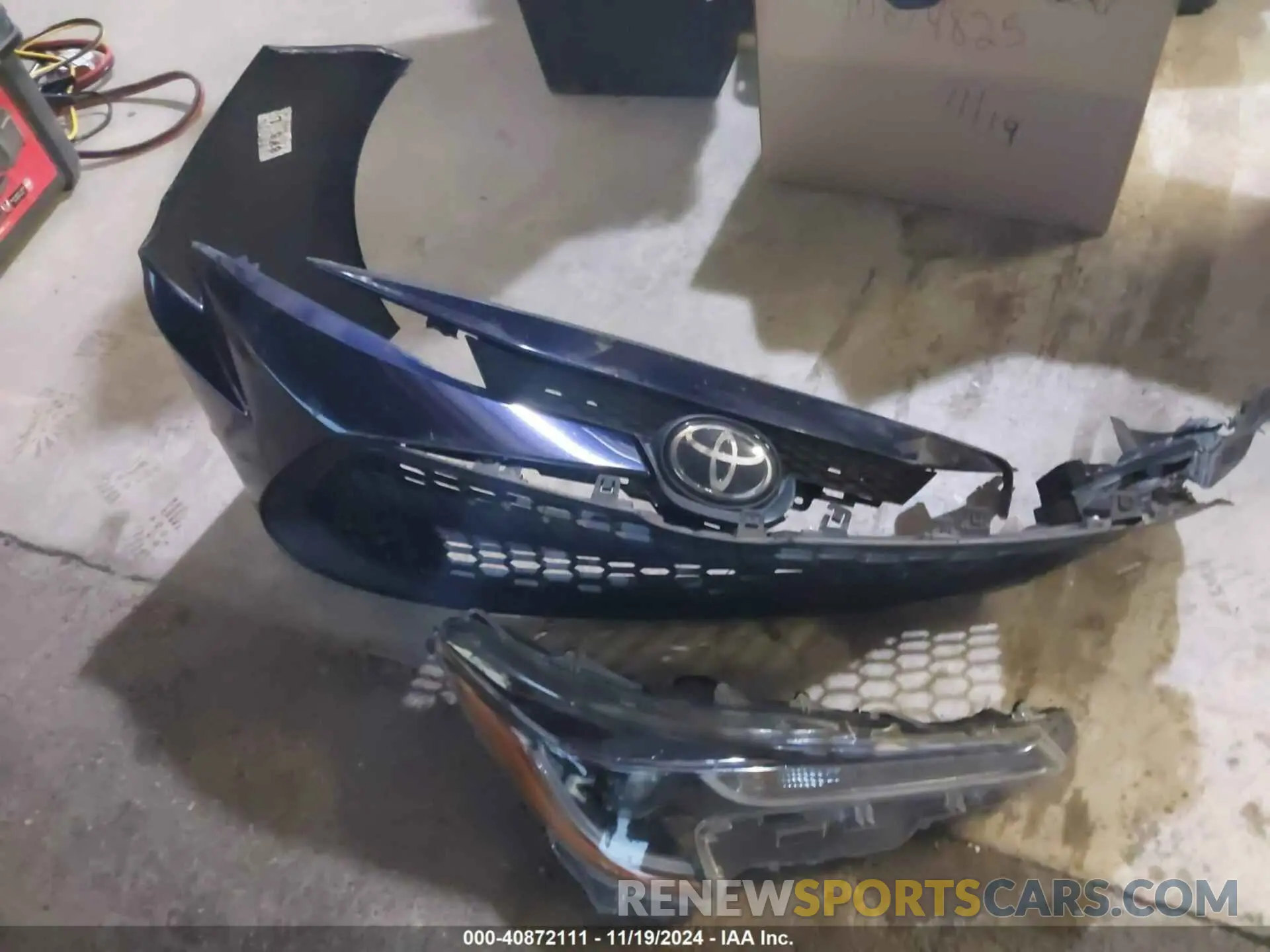 12 Photograph of a damaged car 5YFEPMAE7MP188045 TOYOTA COROLLA 2021