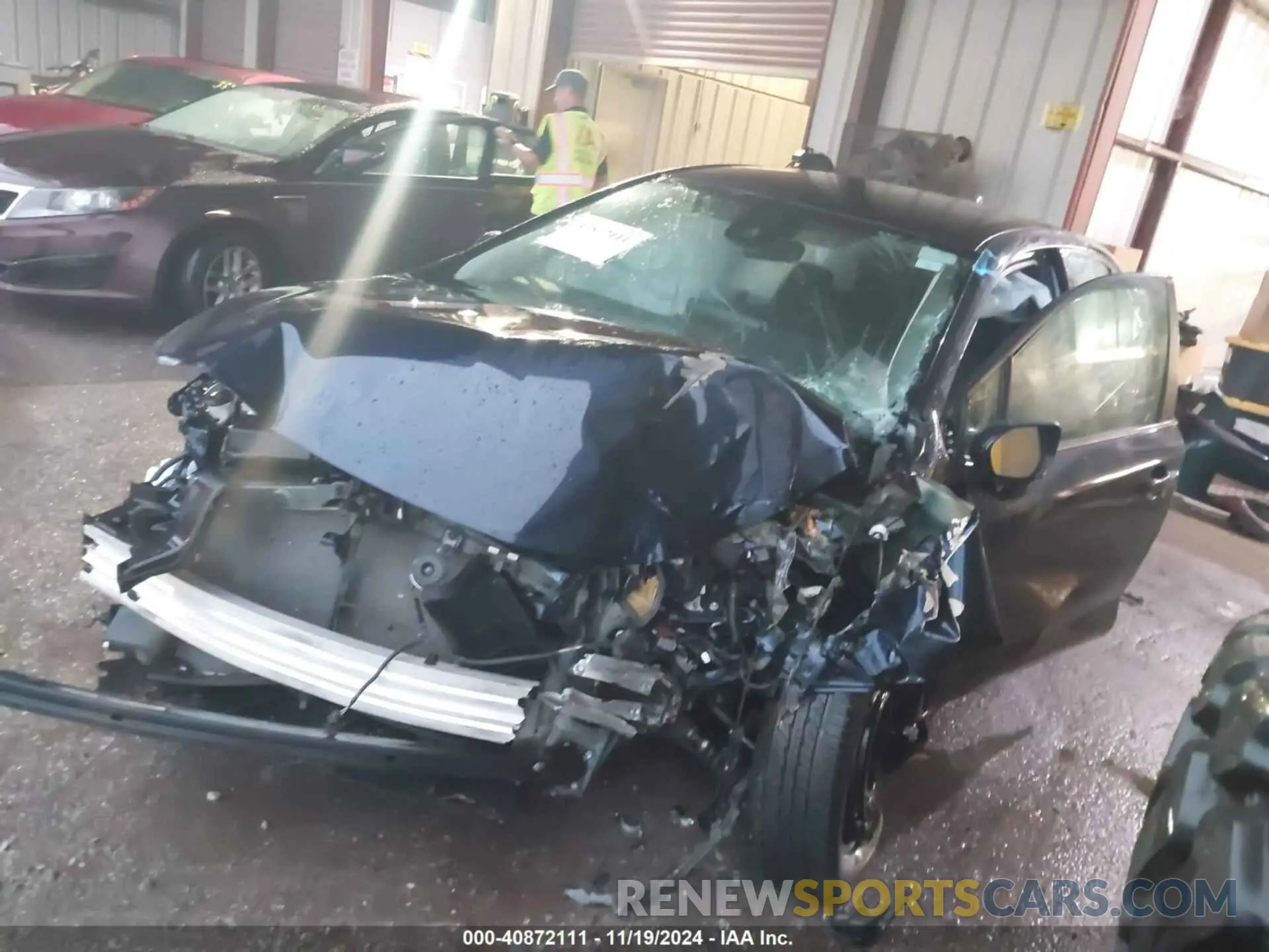 2 Photograph of a damaged car 5YFEPMAE7MP188045 TOYOTA COROLLA 2021