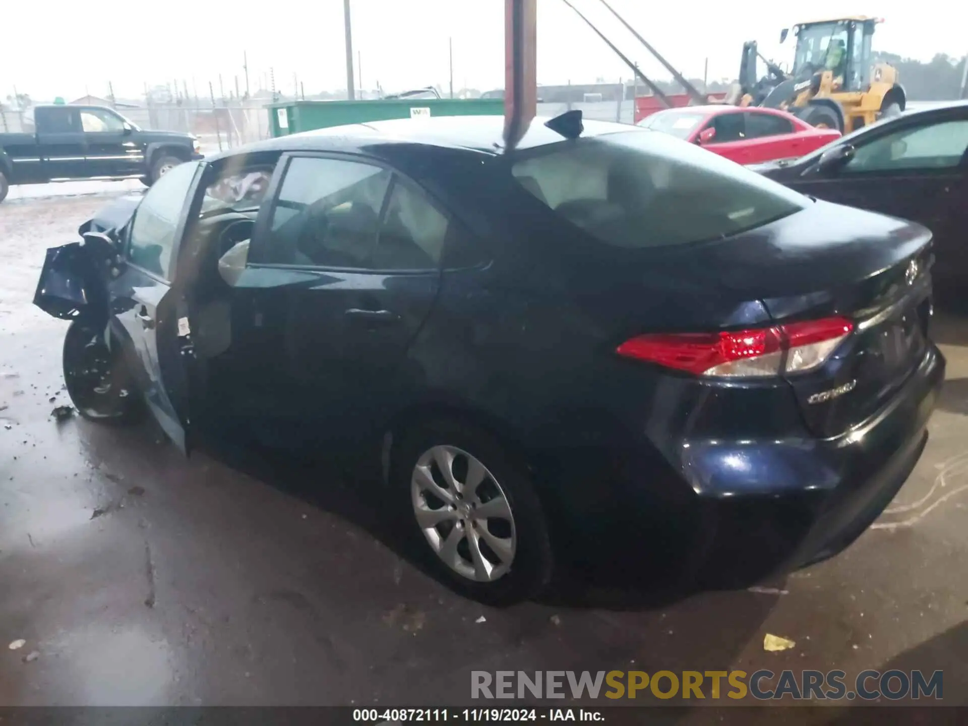 3 Photograph of a damaged car 5YFEPMAE7MP188045 TOYOTA COROLLA 2021