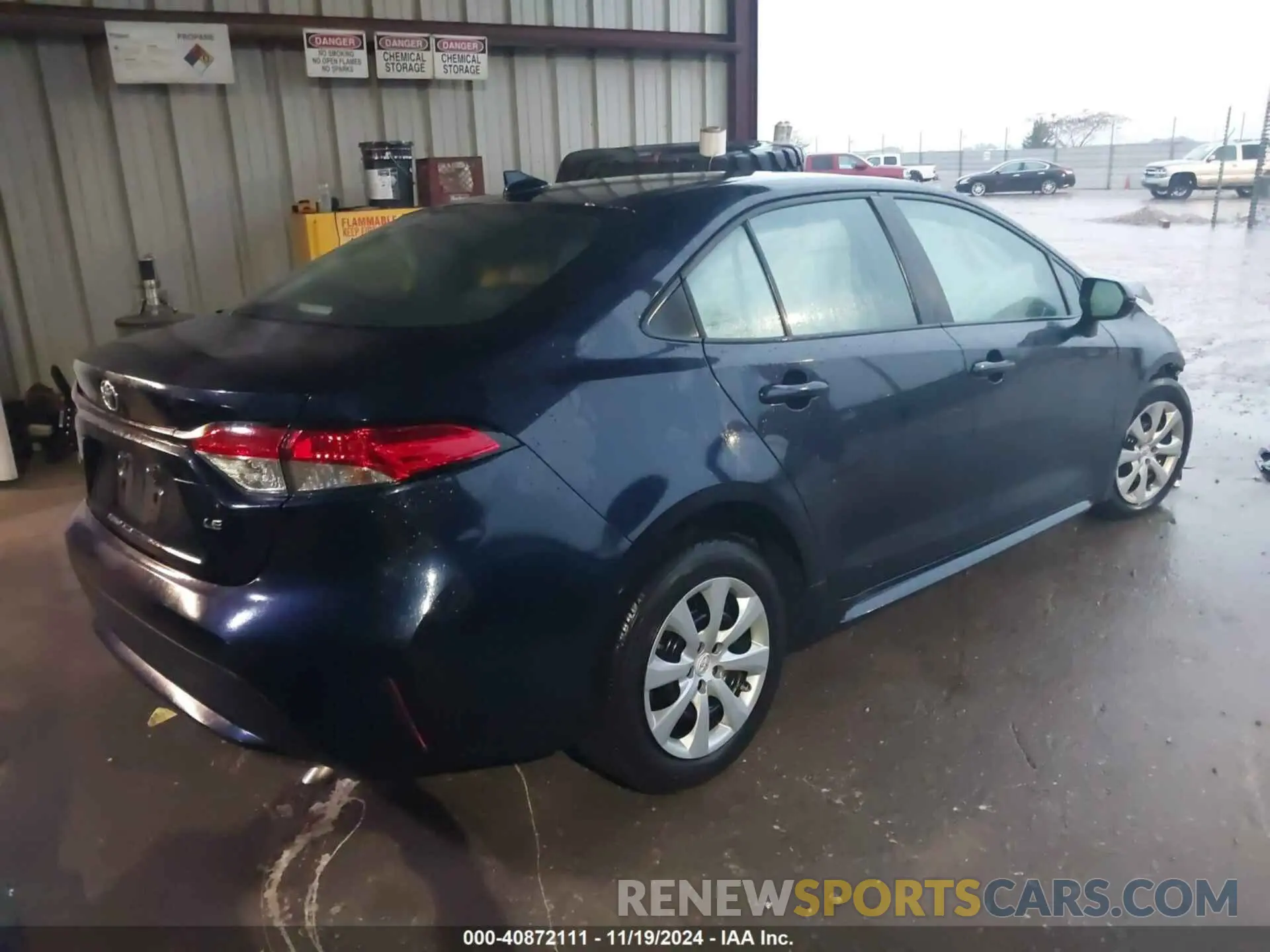 4 Photograph of a damaged car 5YFEPMAE7MP188045 TOYOTA COROLLA 2021