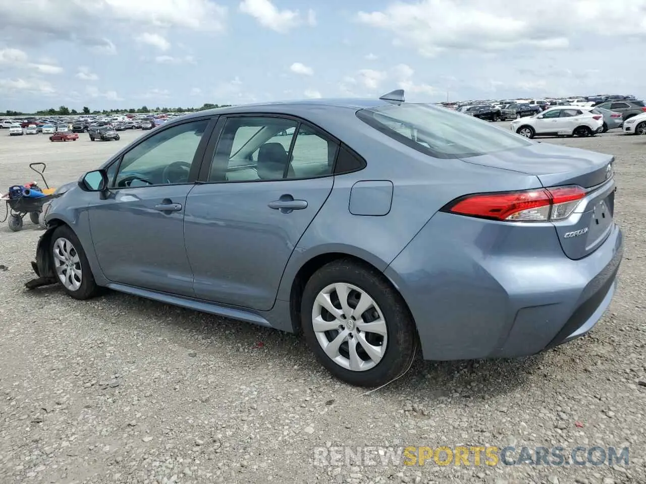 2 Photograph of a damaged car 5YFEPMAE7MP188353 TOYOTA COROLLA 2021