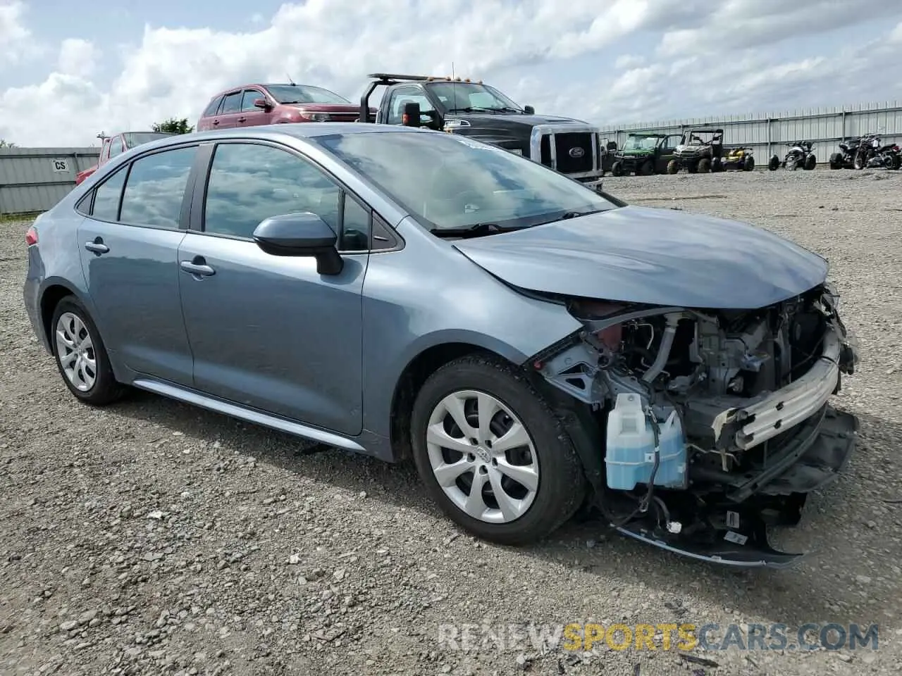 4 Photograph of a damaged car 5YFEPMAE7MP188353 TOYOTA COROLLA 2021
