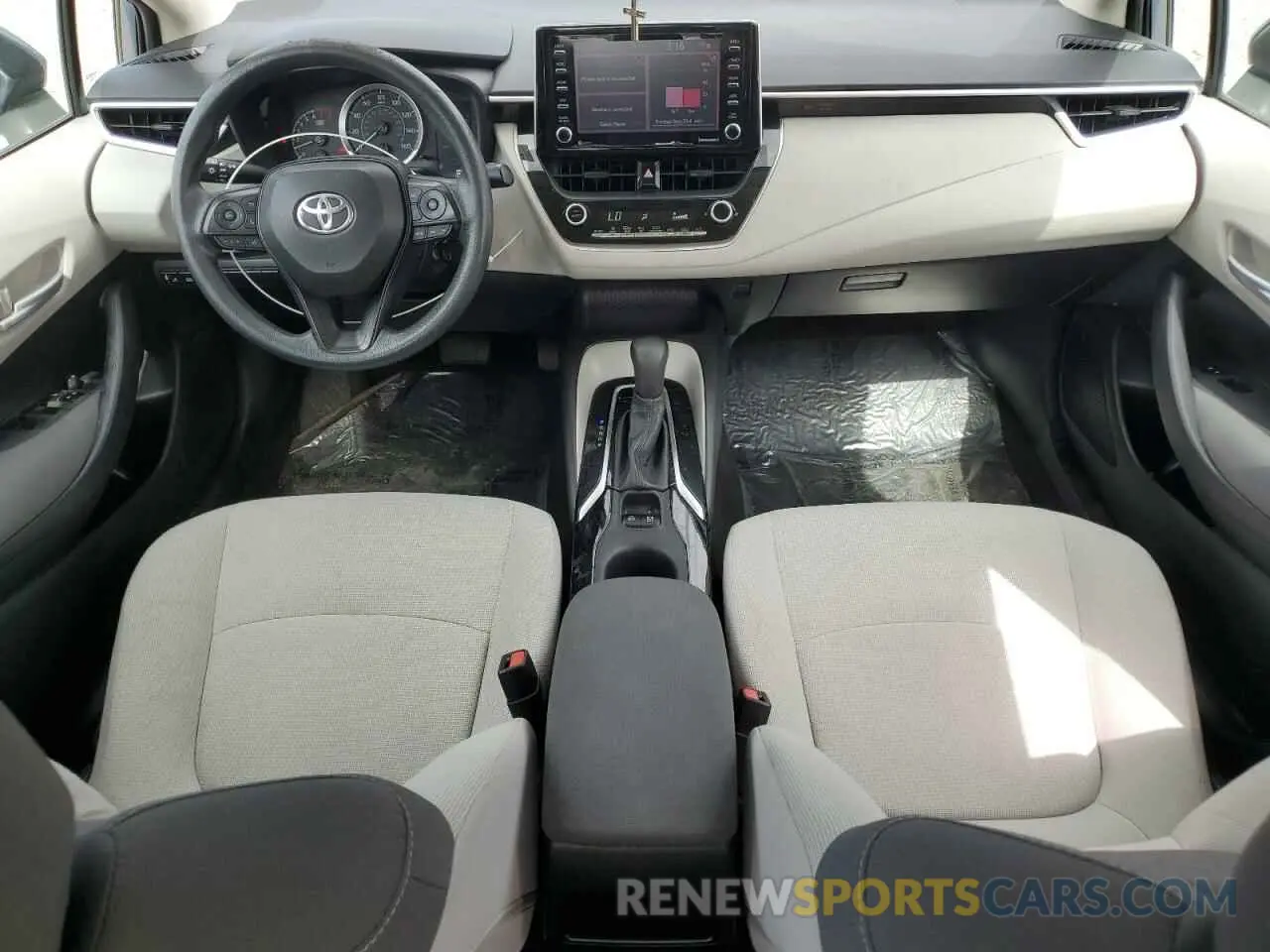 8 Photograph of a damaged car 5YFEPMAE7MP188353 TOYOTA COROLLA 2021