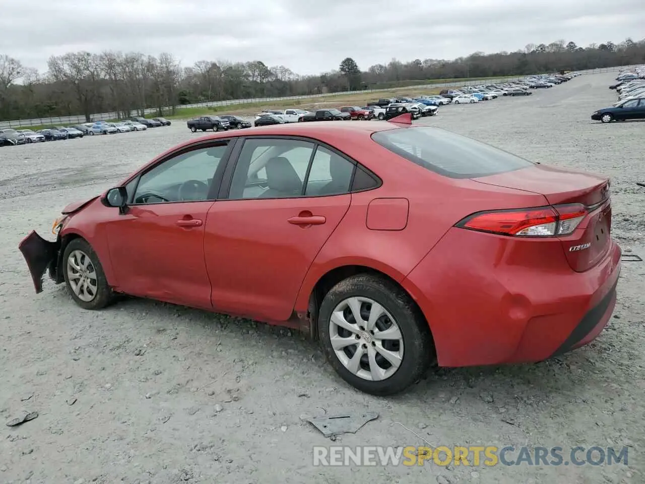 2 Photograph of a damaged car 5YFEPMAE7MP191303 TOYOTA COROLLA 2021