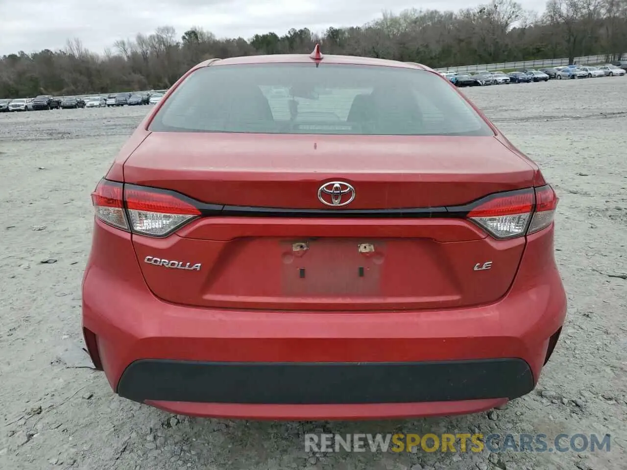 6 Photograph of a damaged car 5YFEPMAE7MP191303 TOYOTA COROLLA 2021
