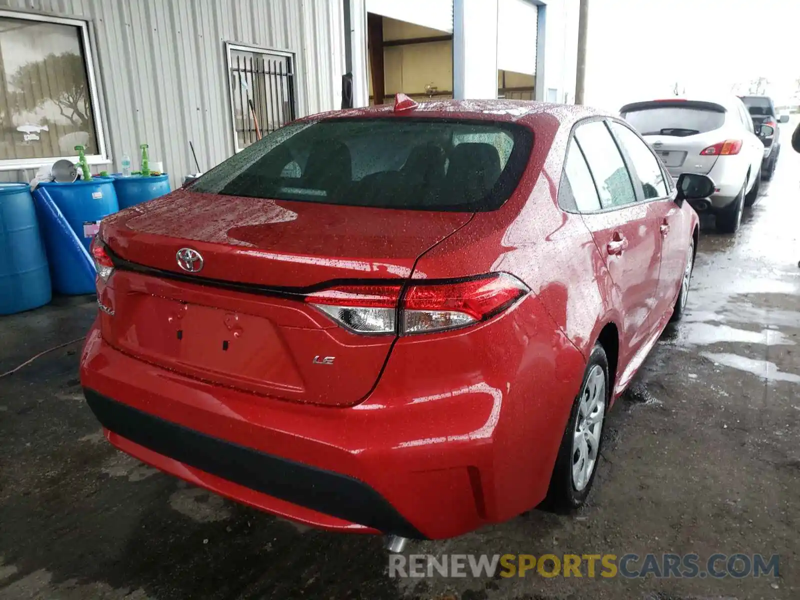 4 Photograph of a damaged car 5YFEPMAE7MP191348 TOYOTA COROLLA 2021