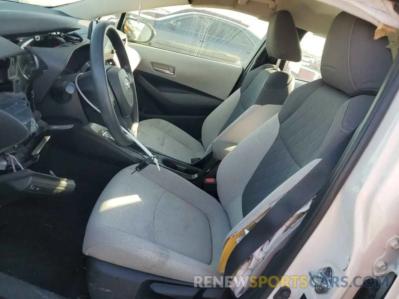 7 Photograph of a damaged car 5YFEPMAE7MP193259 TOYOTA COROLLA 2021