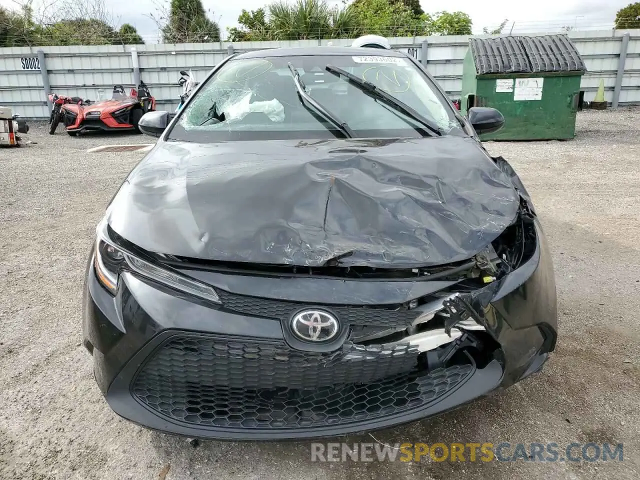 5 Photograph of a damaged car 5YFEPMAE7MP201649 TOYOTA COROLLA 2021