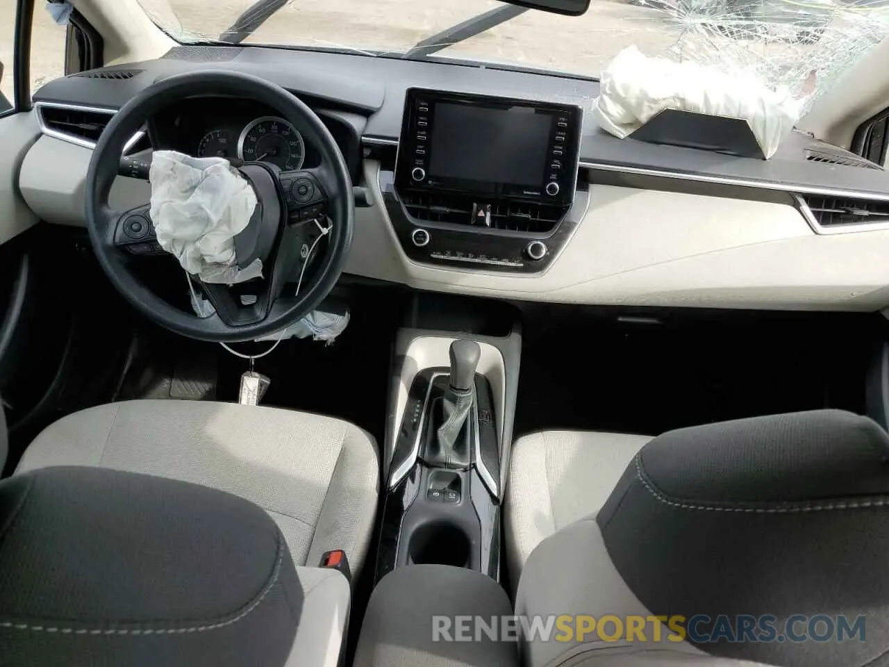 8 Photograph of a damaged car 5YFEPMAE7MP201649 TOYOTA COROLLA 2021
