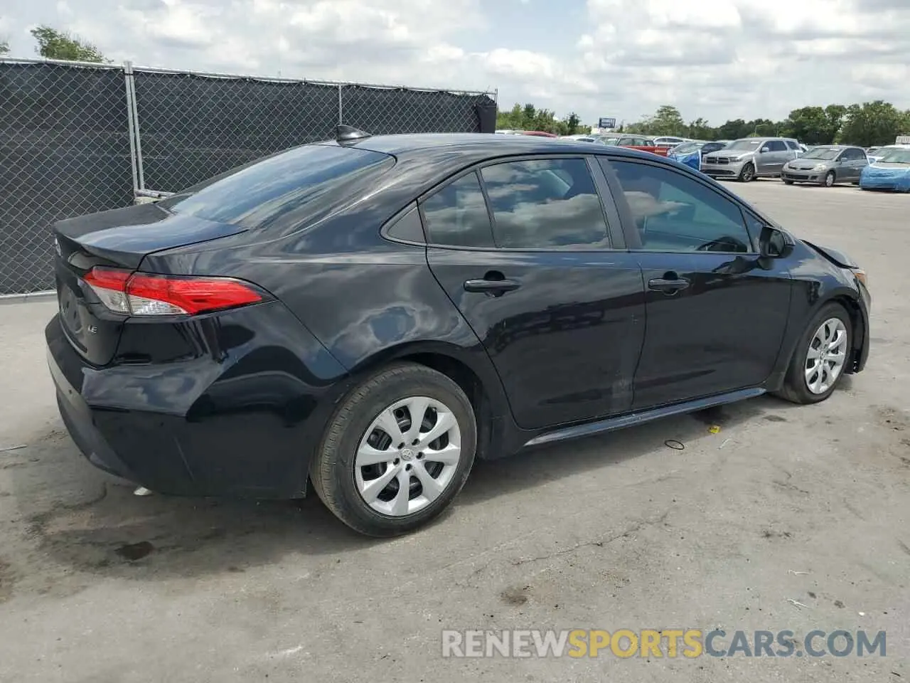 3 Photograph of a damaged car 5YFEPMAE7MP202610 TOYOTA COROLLA 2021