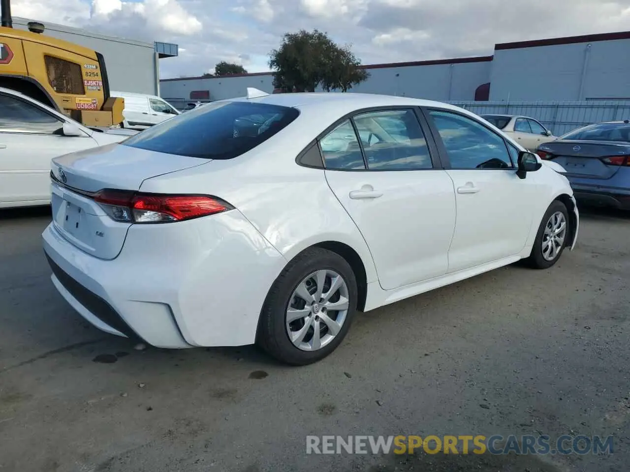3 Photograph of a damaged car 5YFEPMAE7MP202963 TOYOTA COROLLA 2021