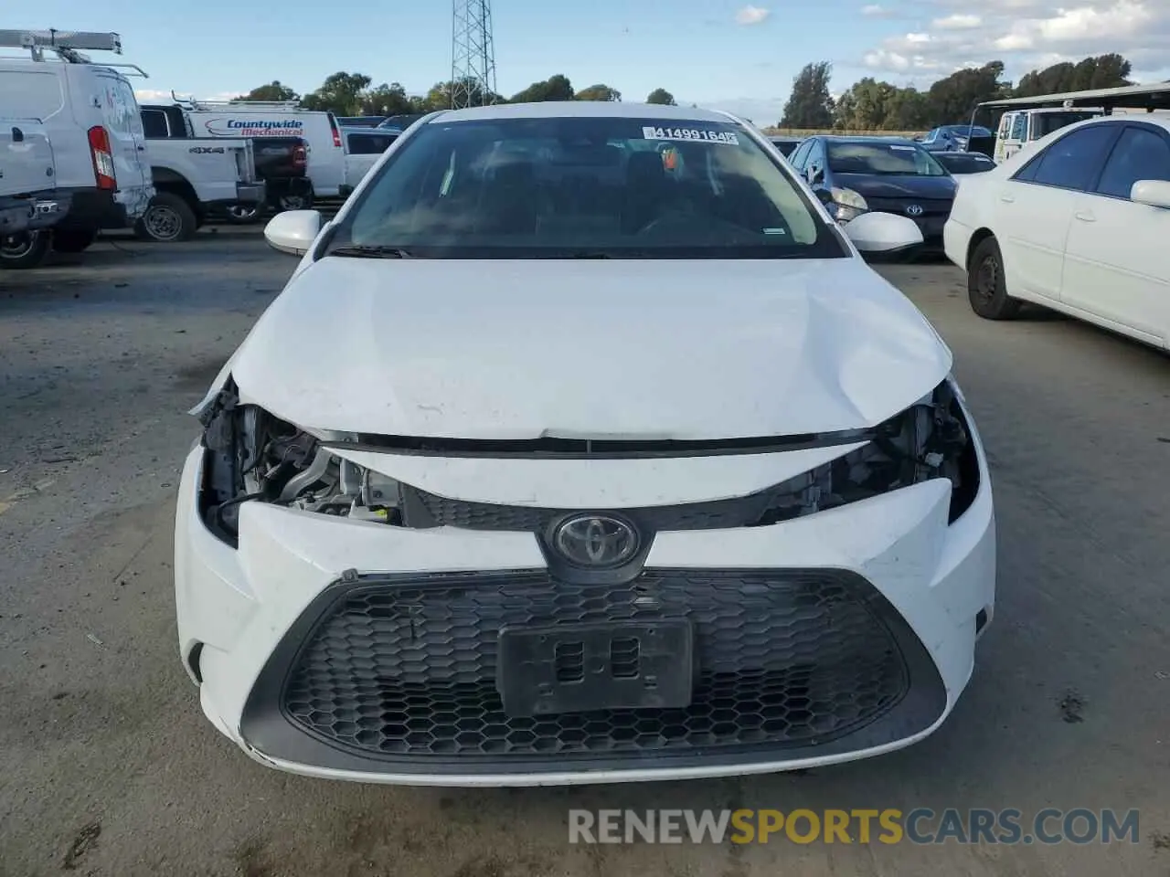 5 Photograph of a damaged car 5YFEPMAE7MP202963 TOYOTA COROLLA 2021