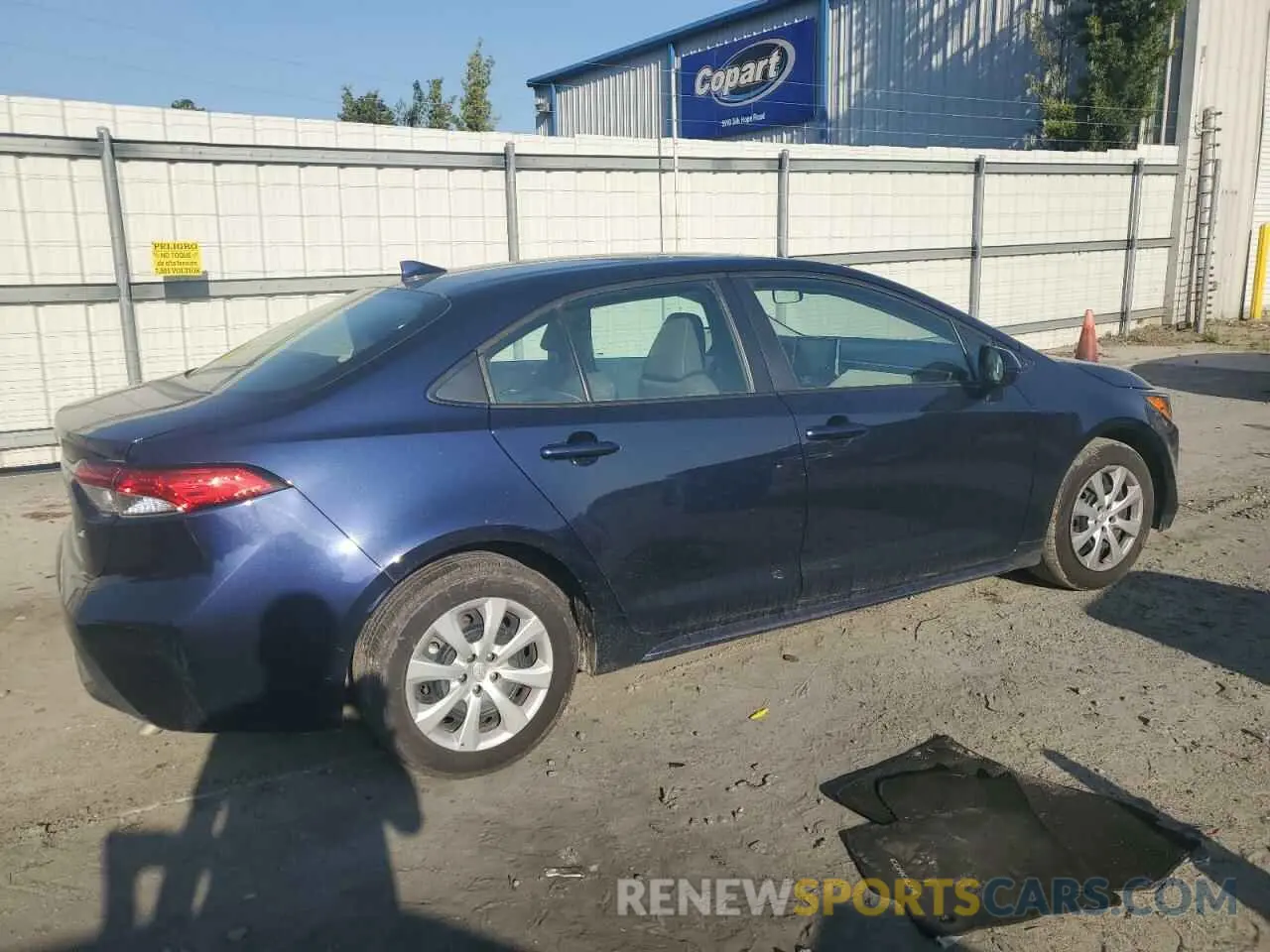 3 Photograph of a damaged car 5YFEPMAE7MP204373 TOYOTA COROLLA 2021