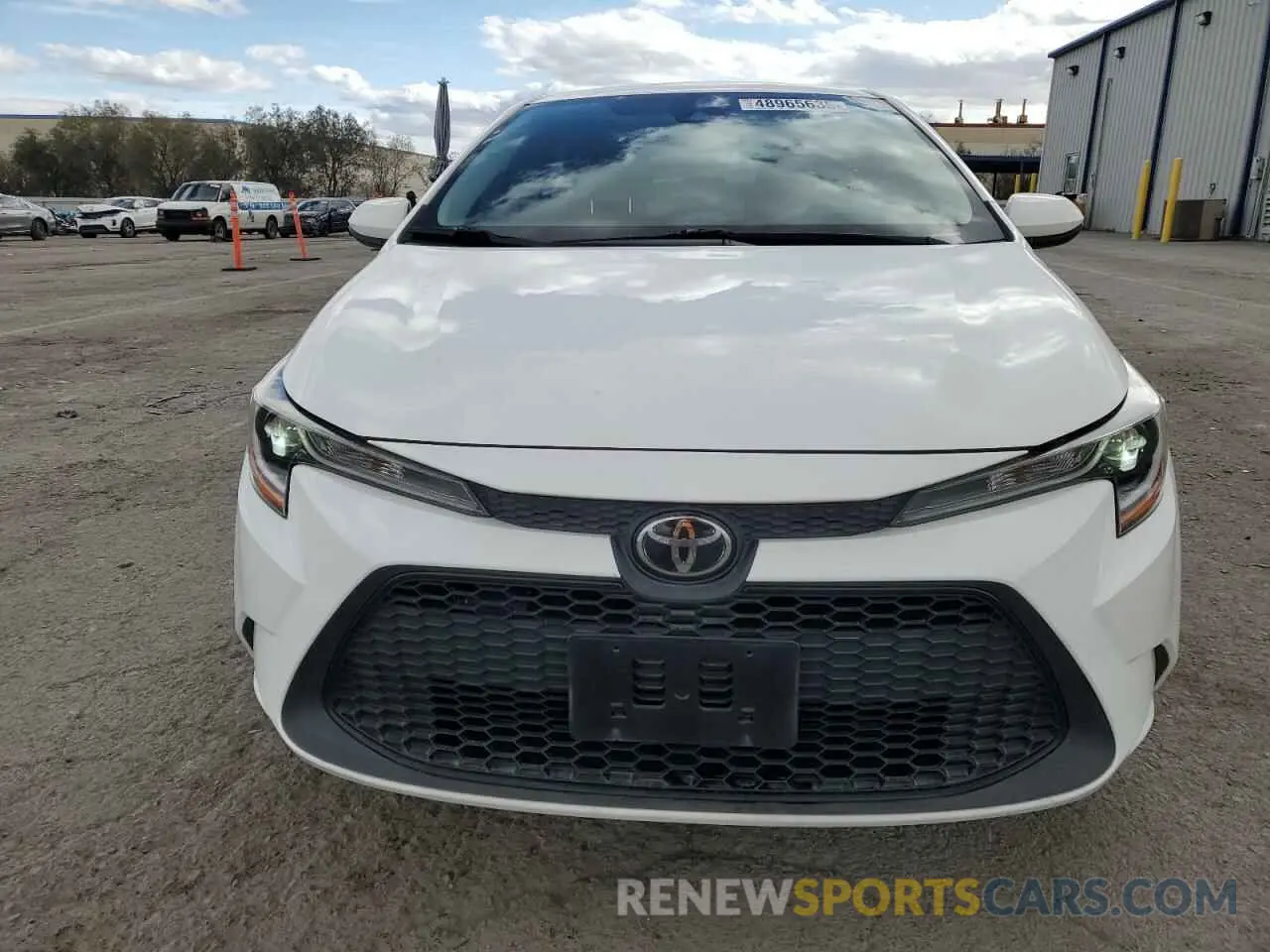 5 Photograph of a damaged car 5YFEPMAE7MP204454 TOYOTA COROLLA 2021