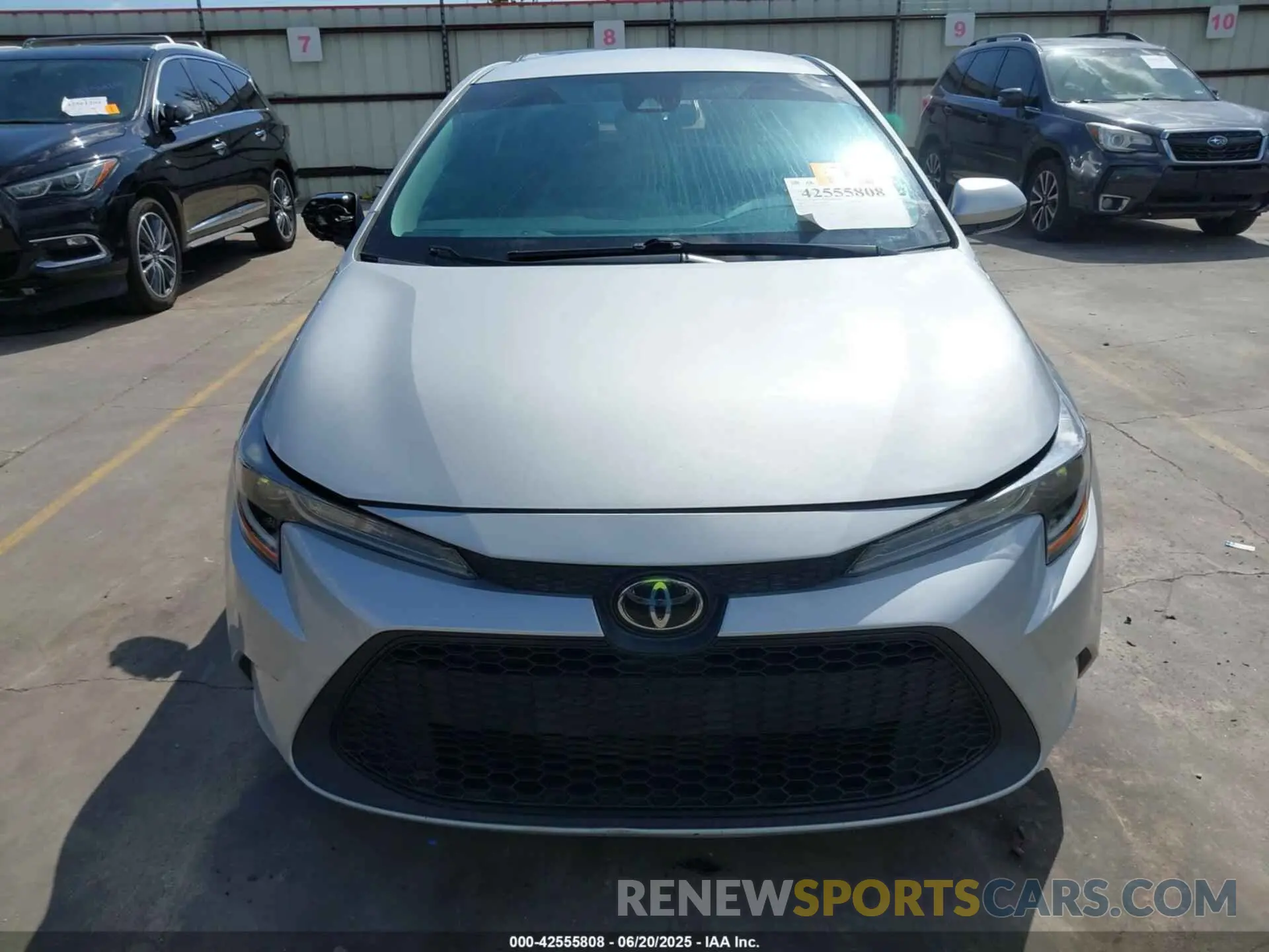 12 Photograph of a damaged car 5YFEPMAE7MP207225 TOYOTA COROLLA 2021