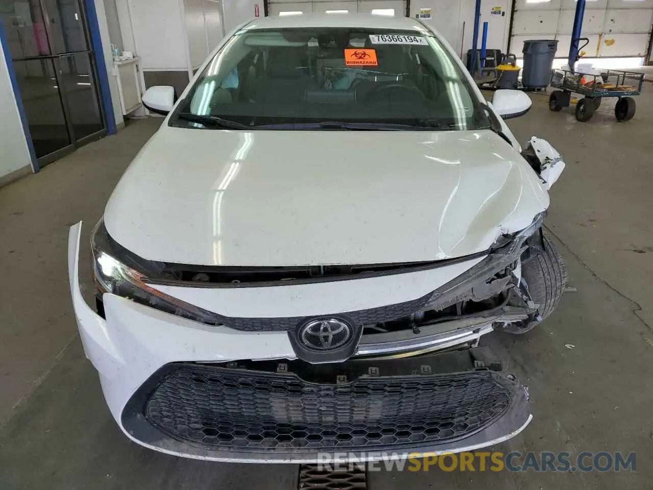 5 Photograph of a damaged car 5YFEPMAE7MP211663 TOYOTA COROLLA 2021